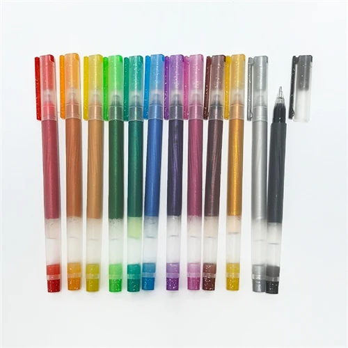 TOP 5 Glitter Metallic Gel Pens Tillverkare i Kina