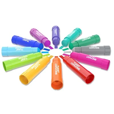Tvättbara Jumbo Silky Gel Kritor